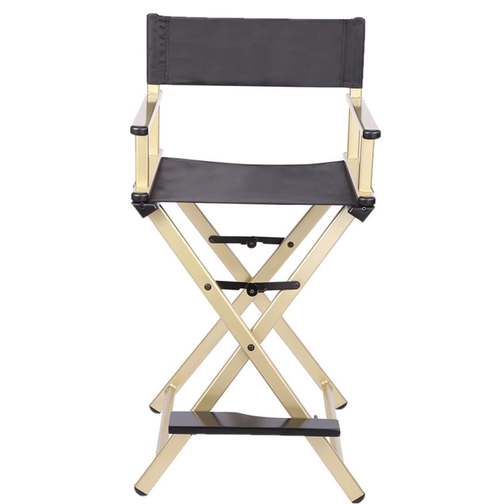 Foldable Portable Aluminum Makeup Artist Chair D408
