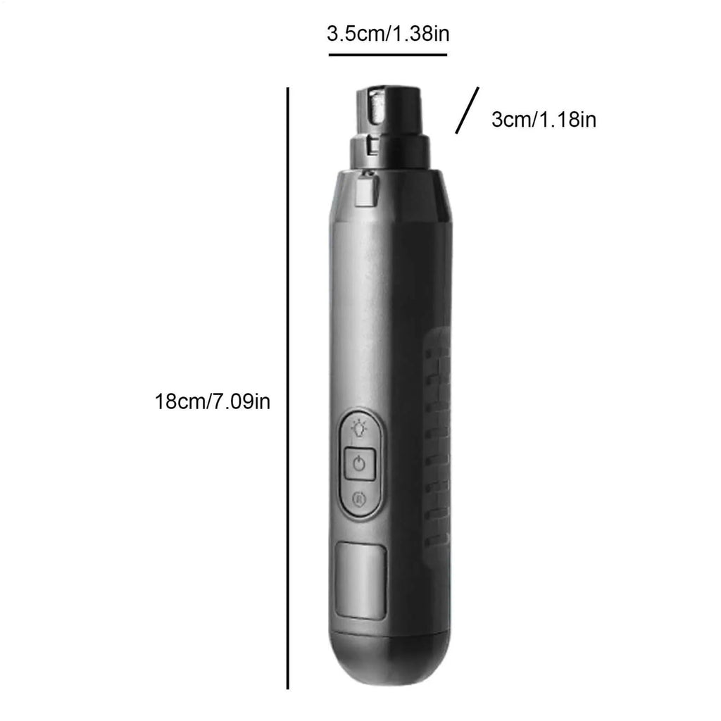 Silent Electric USB Rechargeable Pet Nail Grinder V63900