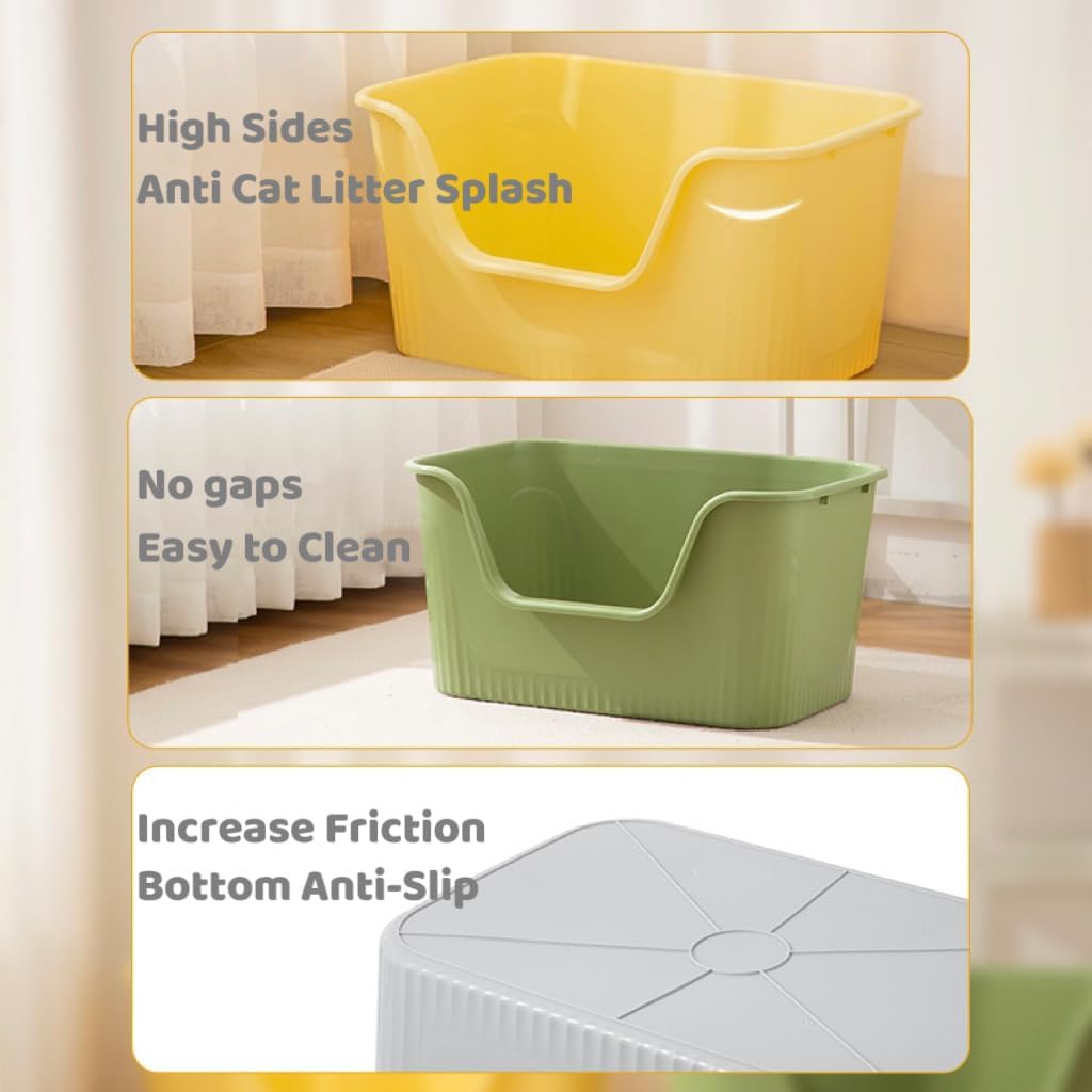Extra Large High Sides Cat Litter Box C975