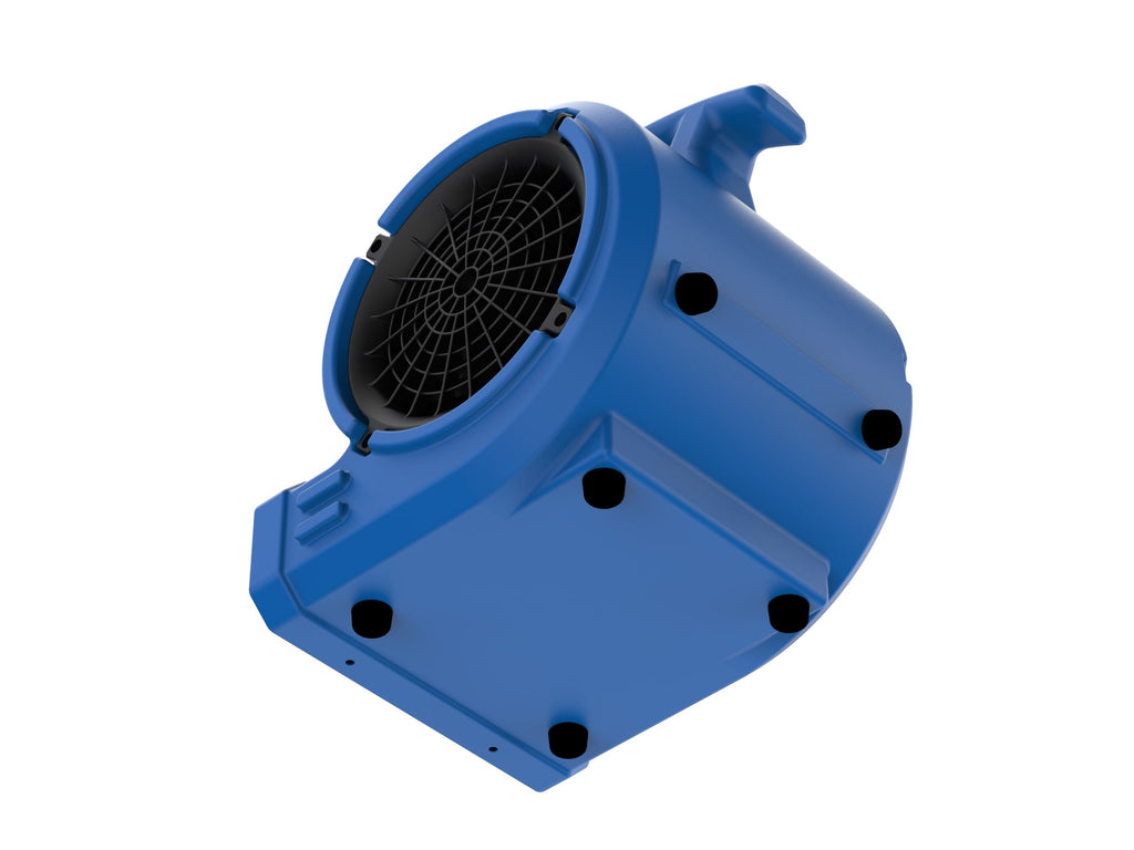 1/8 HP Air Mover Floor Fan, 2 Speeds, Blue F6877