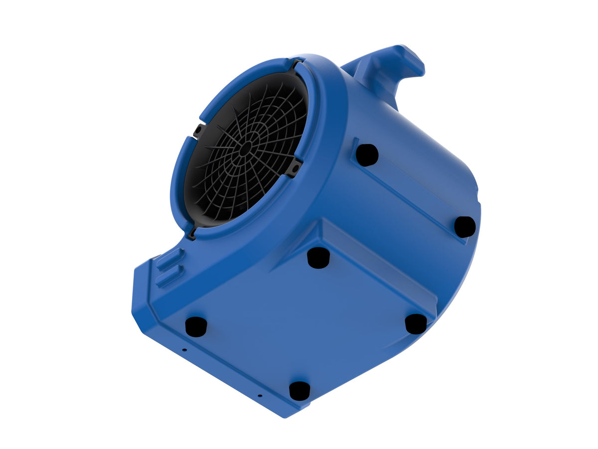 1/8 HP Air Mover Floor Fan, 2 Speeds, Blue F6877