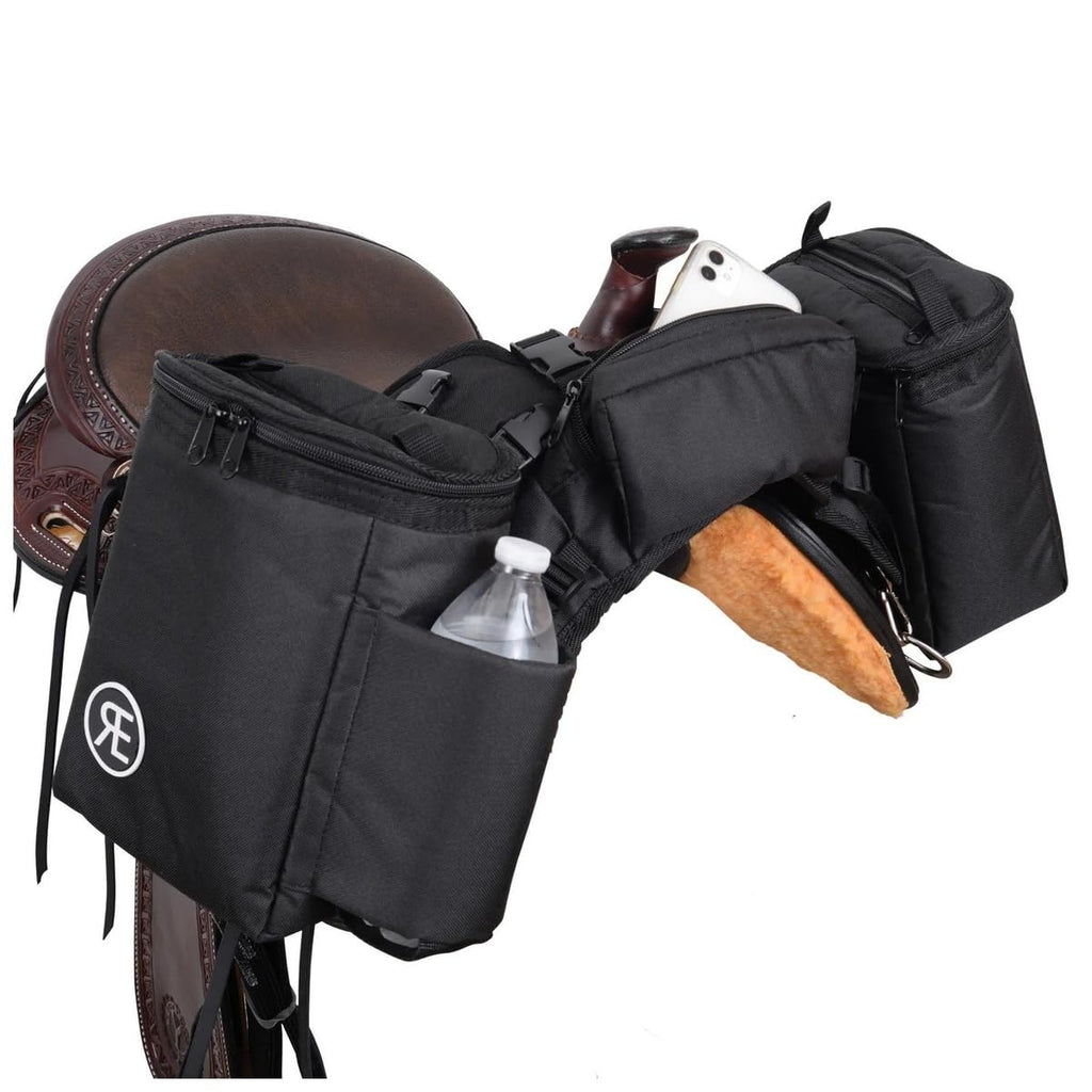 Nylon Insulated Pommel Cooler Bag with Stainless Steel Hardware V79324
