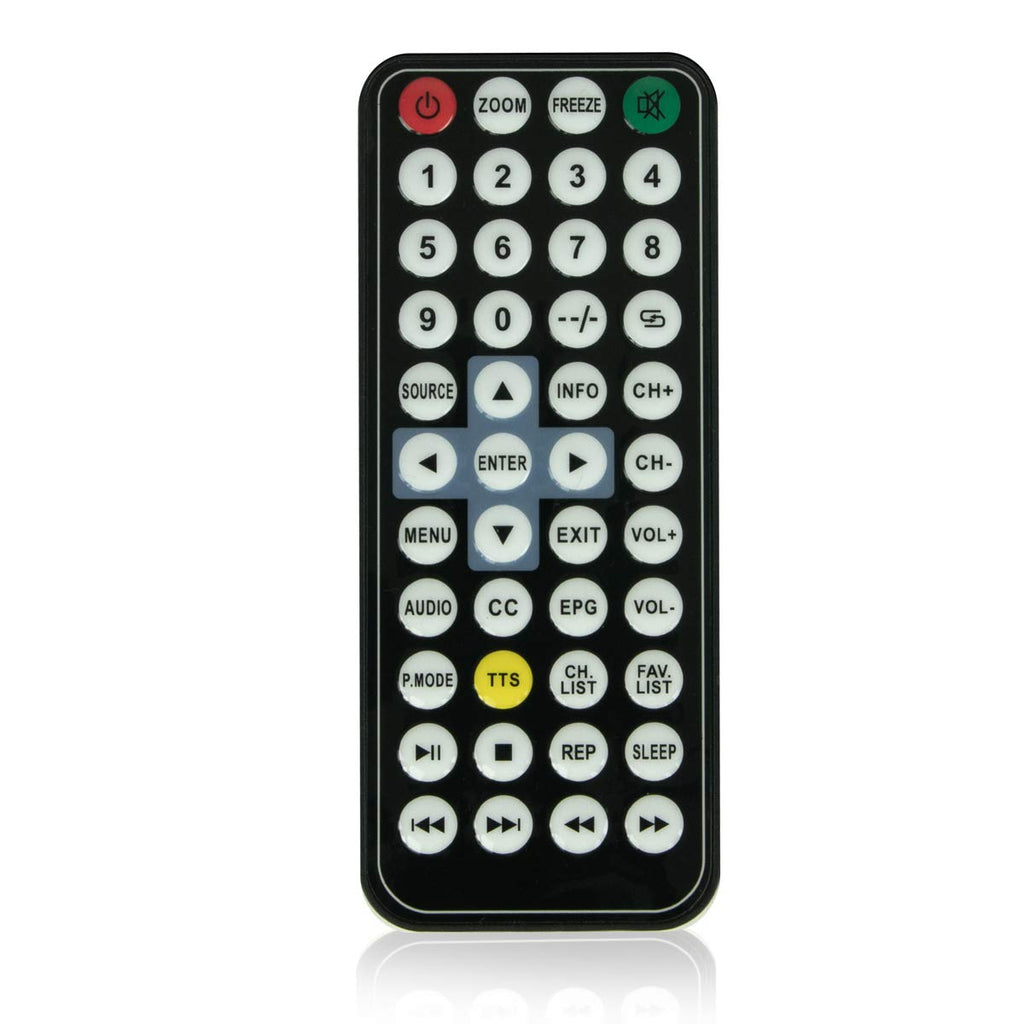 9" Portable LCD TV Rechargeable Battery Powered A666