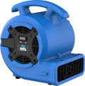 1/8 HP Air Mover Floor Fan, 2 Speeds, Blue F6877