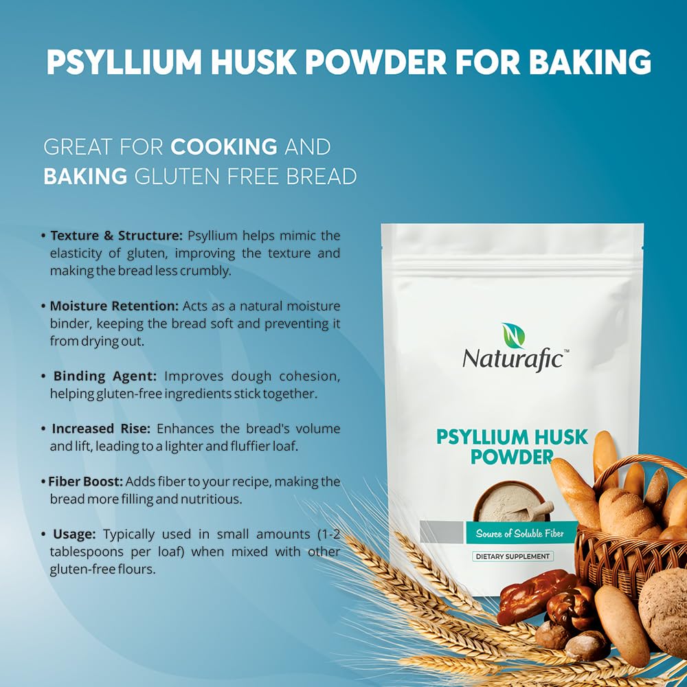 Unflavored Psyllium Husk Powder 32oz C25003