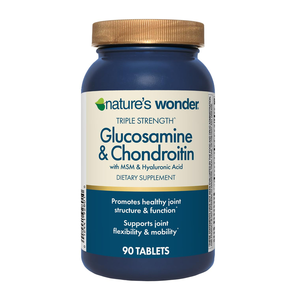 Triple Strength Glucosamine Chondroitin MSM 90 Tablets K348