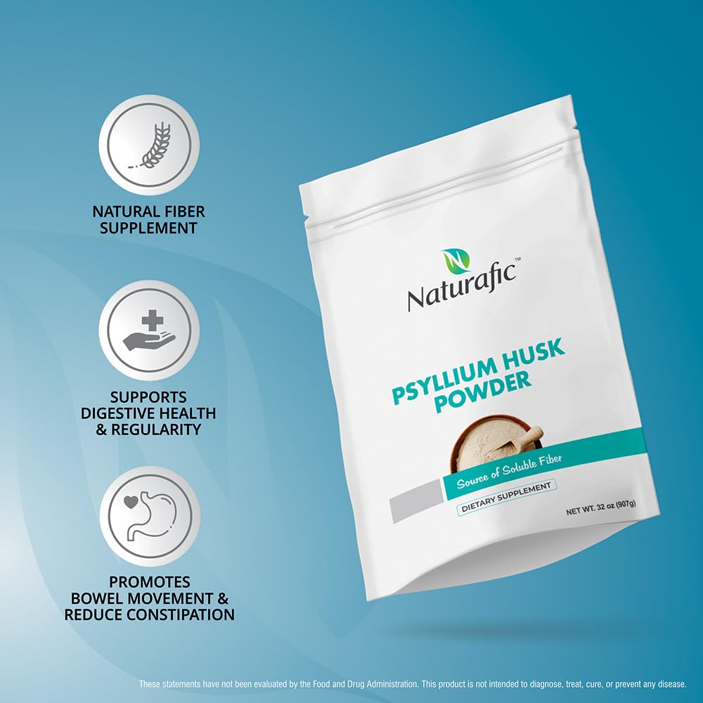 Unflavored Psyllium Husk Powder 32oz C25003
