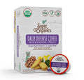 Organic Dark Roast Coffee K Cups with Superfoods and Probiotics, 10ct Single Serve Cups O4177
