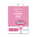 5-Blade Razor with 1 Handle, 12 Cartridges & 1 Shower Holder O994
