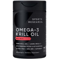 Krill Oil Omega-3 Softgels 500mg with Astaxanthin, Electrolyte T38498