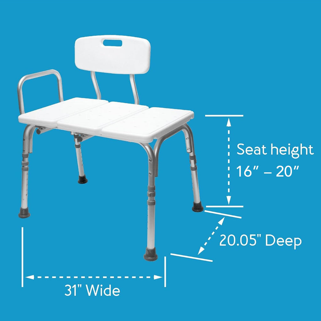 Height Adjustable Shower Bench and Shower Chair Z5935