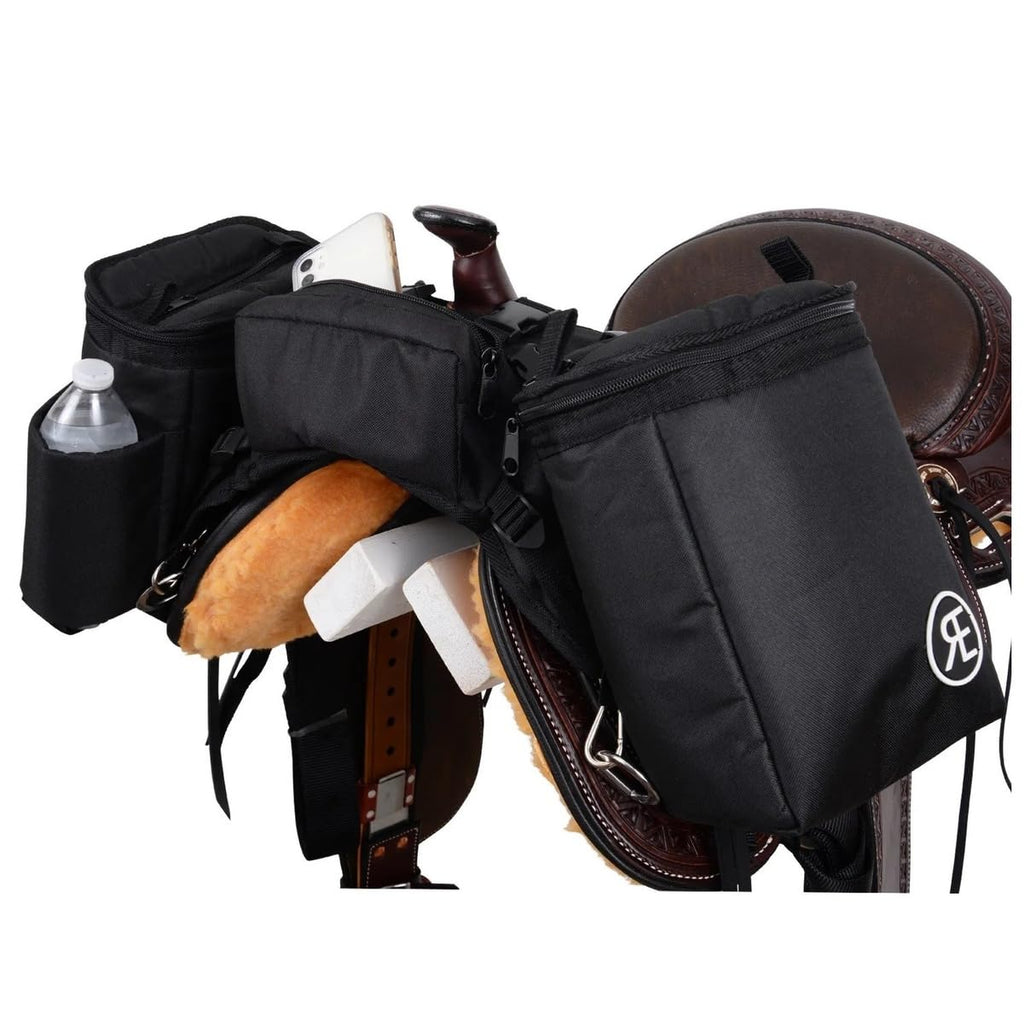 Nylon Insulated Pommel Cooler Bag with Stainless Steel Hardware V79324