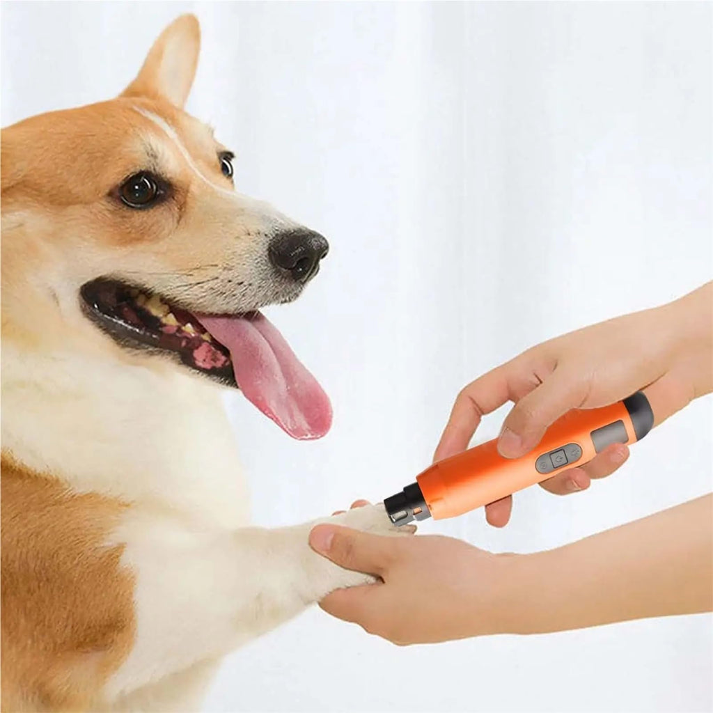 Silent Electric USB Rechargeable Pet Nail Grinder V63900