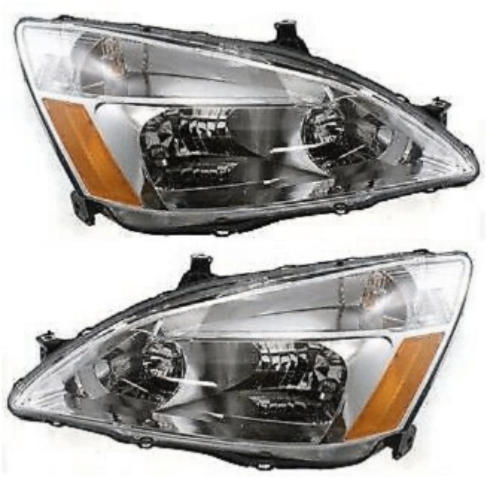 Headlight Set Left Right Clear Lens W49911