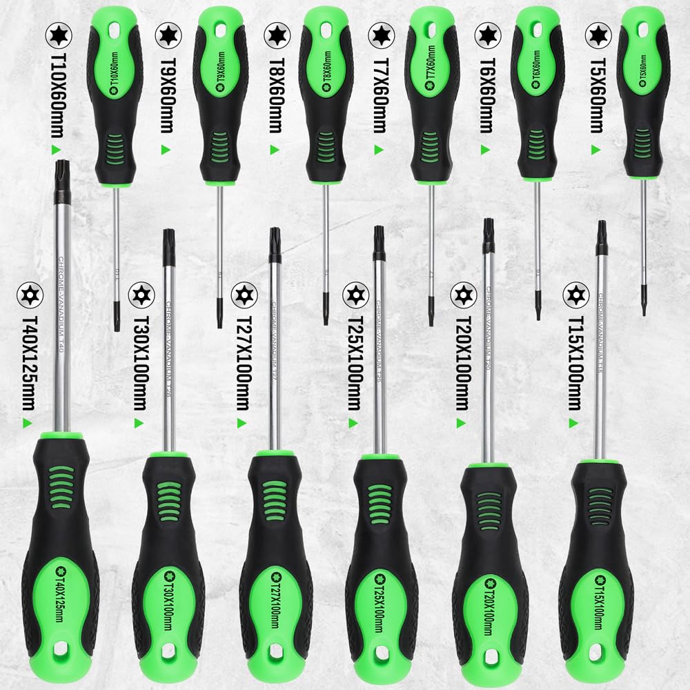 Magnetic Torx Screwdriver Set 13 Pieces G2250