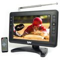 9" Portable LCD TV Rechargeable Battery Powered A666