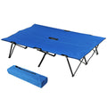 2 Person Folding Camping Cot with Carry Bag M549865