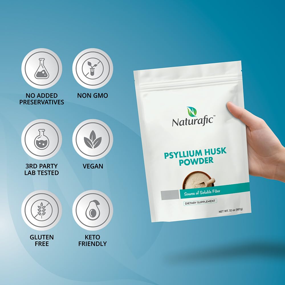 Unflavored Psyllium Husk Powder 32oz C25003