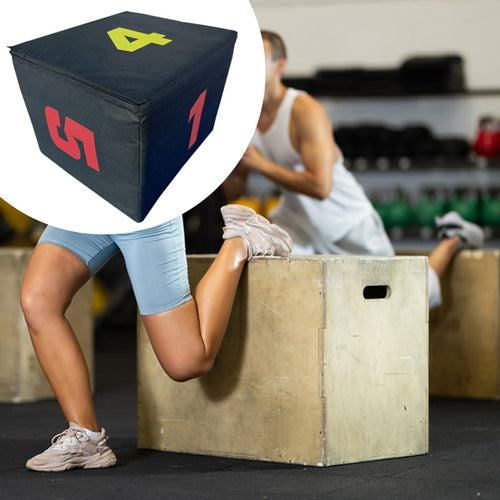 3-in-1 Non Slip Plyometric Jumping Box S143