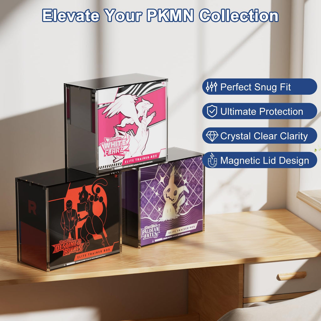 Acrylic Elite Trainer Box Display Case O681
