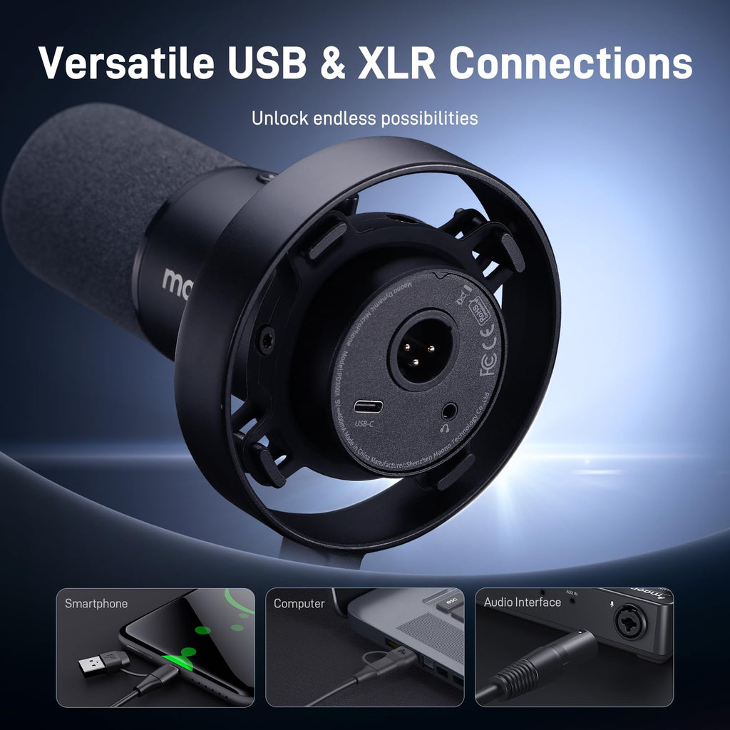 Dynamic XLR USB Microphone P5072