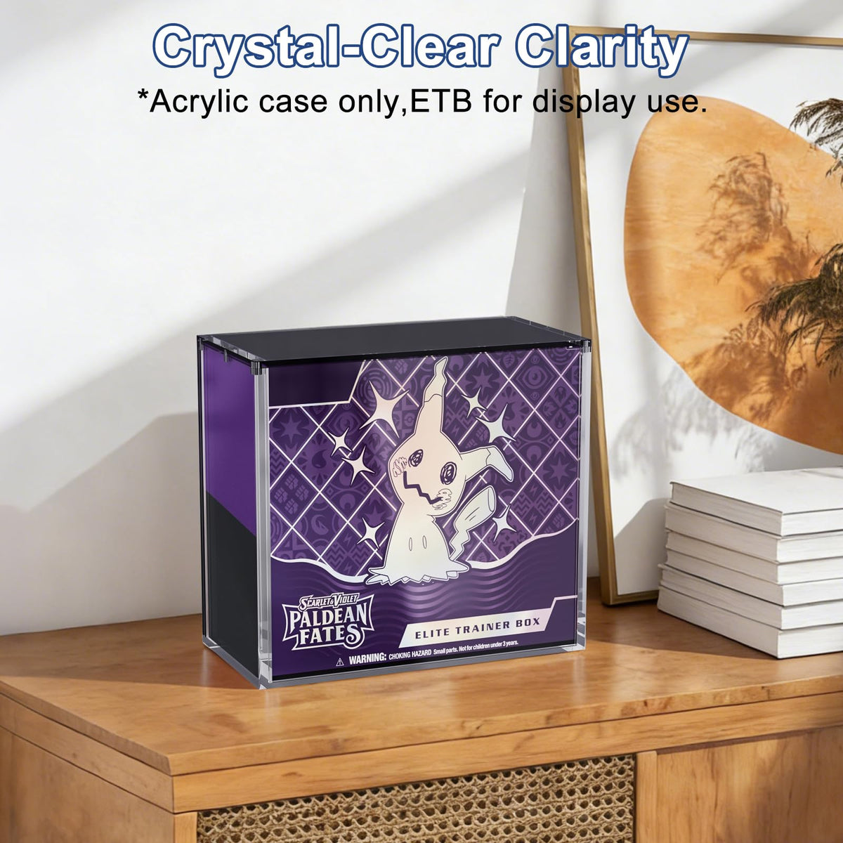 Acrylic Elite Trainer Box Display Case O681