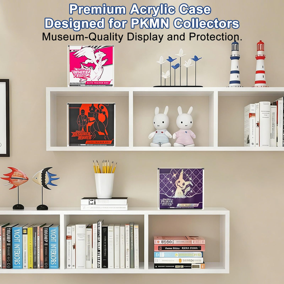 Acrylic Elite Trainer Box Display Case O681