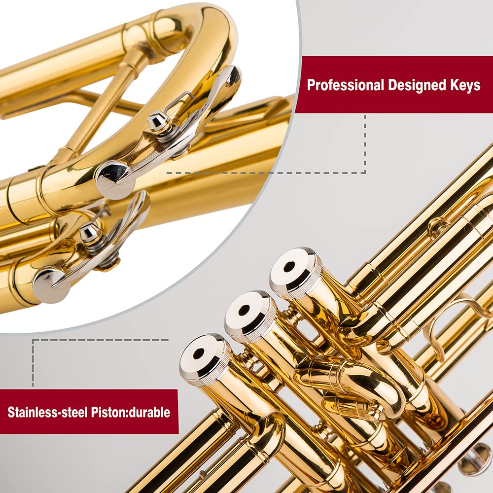 Bb Trumpet with Carrying Case & Gloves L188952
