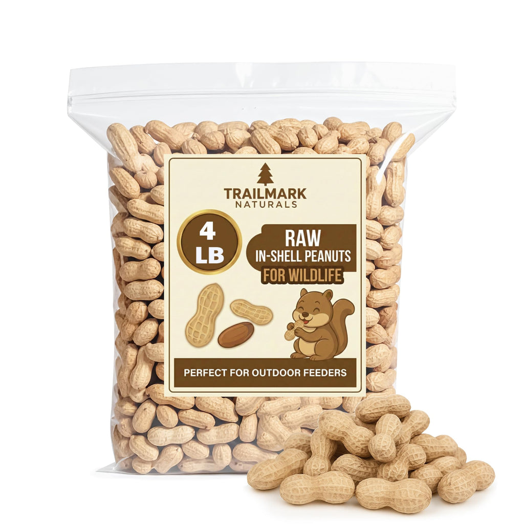 Raw Peanuts in Shell for Squirrels, Birds and Wildlife B6652