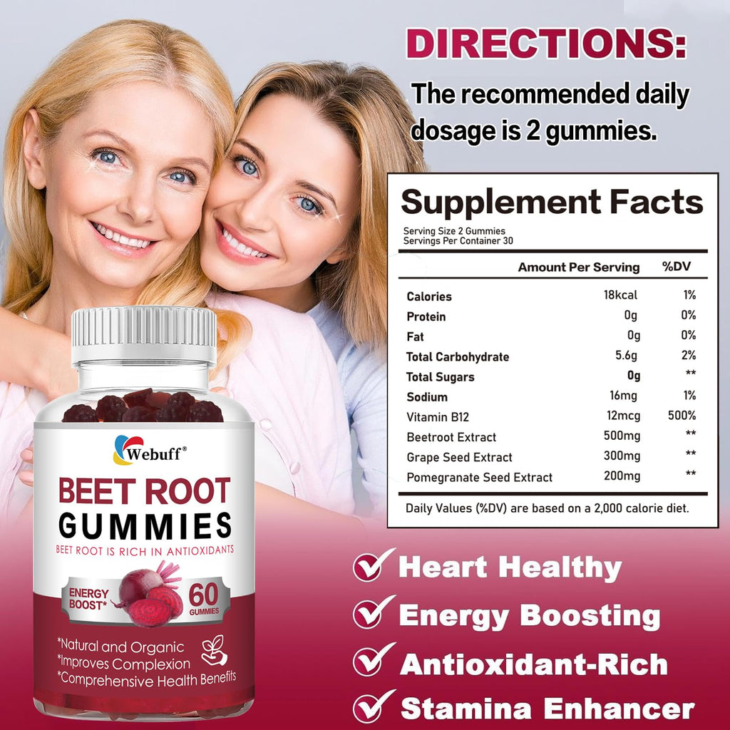 Sugar Free Beet Root Gummies S89137