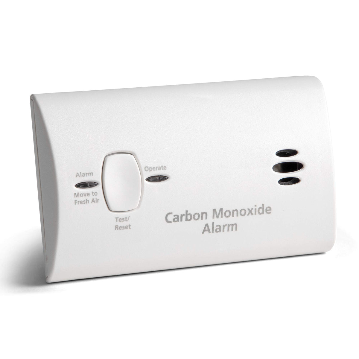 Carbon Monoxide Detector, Battery Powered CO Alarm T37350