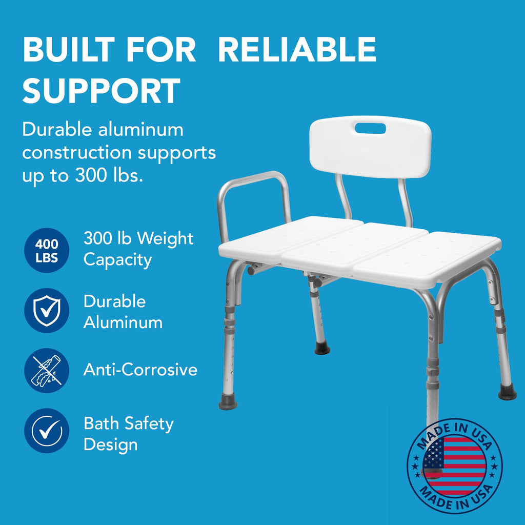 Height Adjustable Shower Bench and Shower Chair Z5935