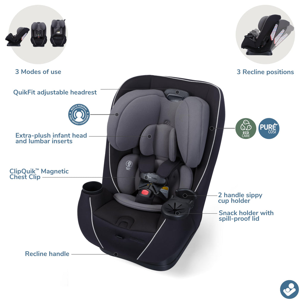 All-in-One Convertible Car Seat K796