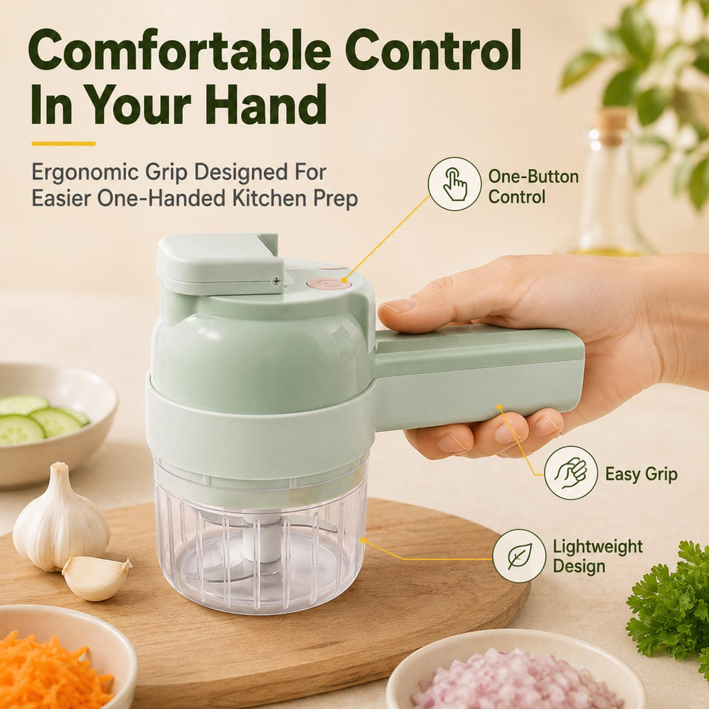 4 in 1 Handheld Electric Food Chopper O564