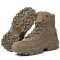 Lightweight Waterproof Tactical Hiking Work Boots with Side Zipper R394