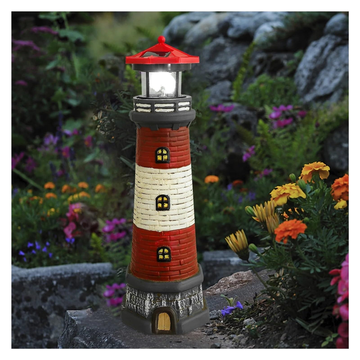 Solar Powered Lighthouse N73633
