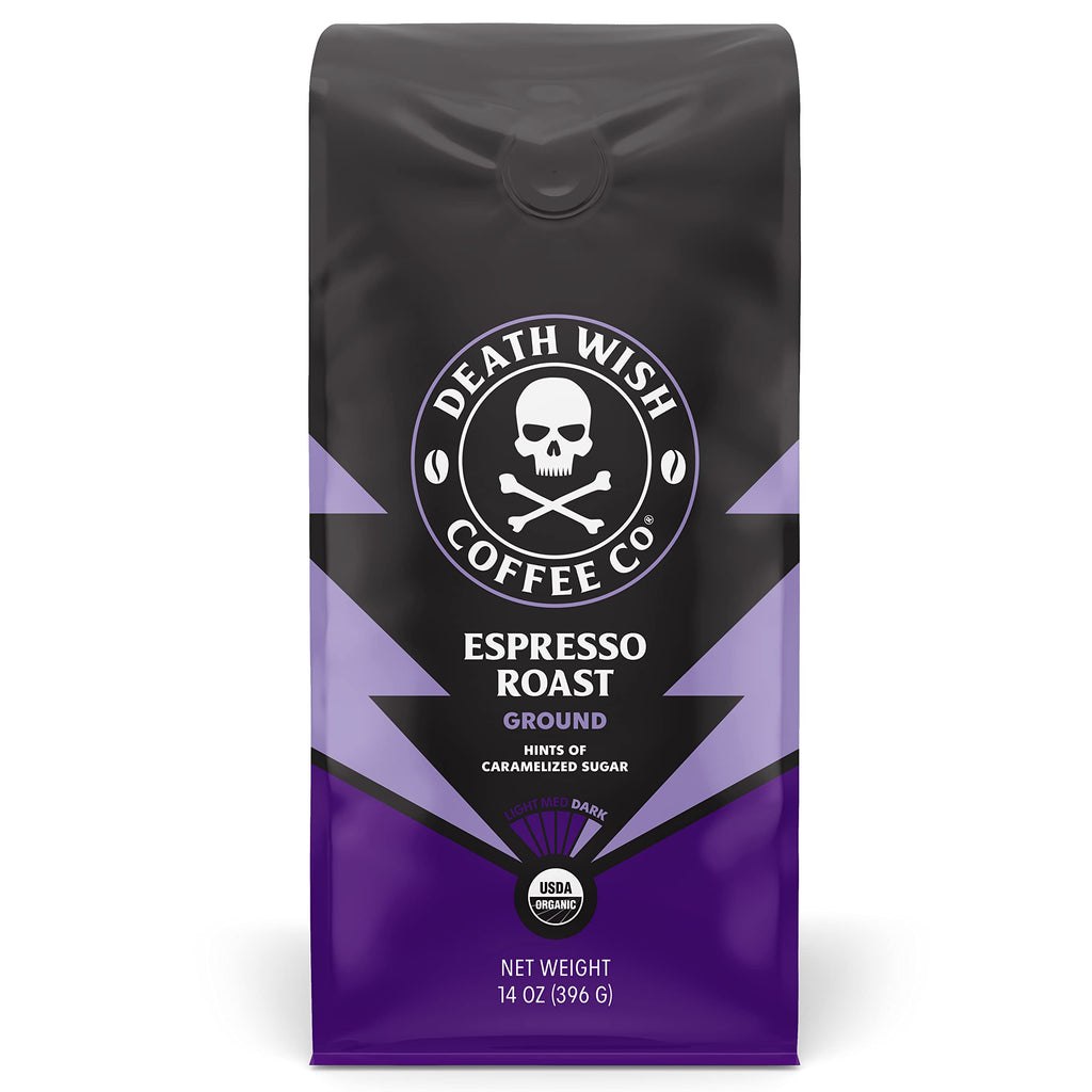 Organic Espresso Roast Ground Coffee 14 oz Q12450