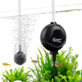 Quiet Mini Aquarium Air Pump 1.5 Watt with Air Stone Black L8027