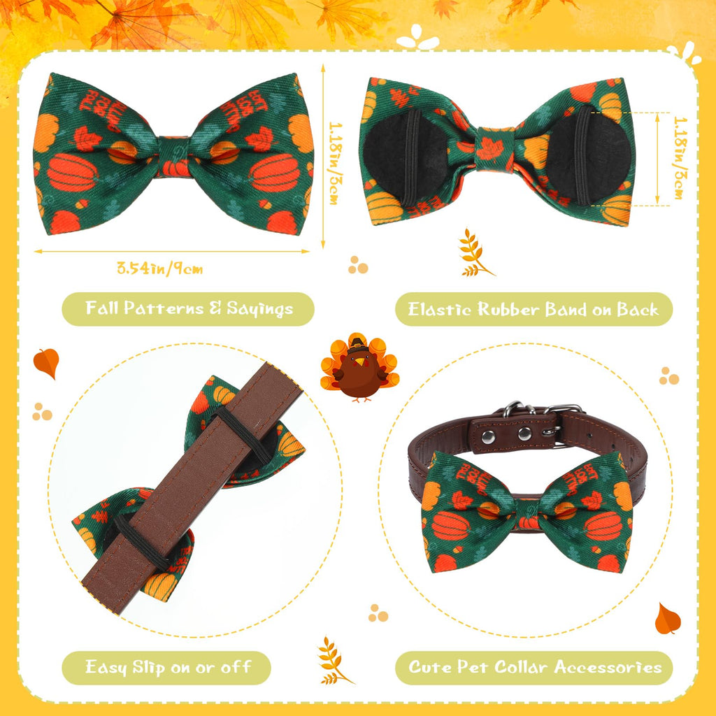 60 Pcs Dog Collar Bow Ties E566904