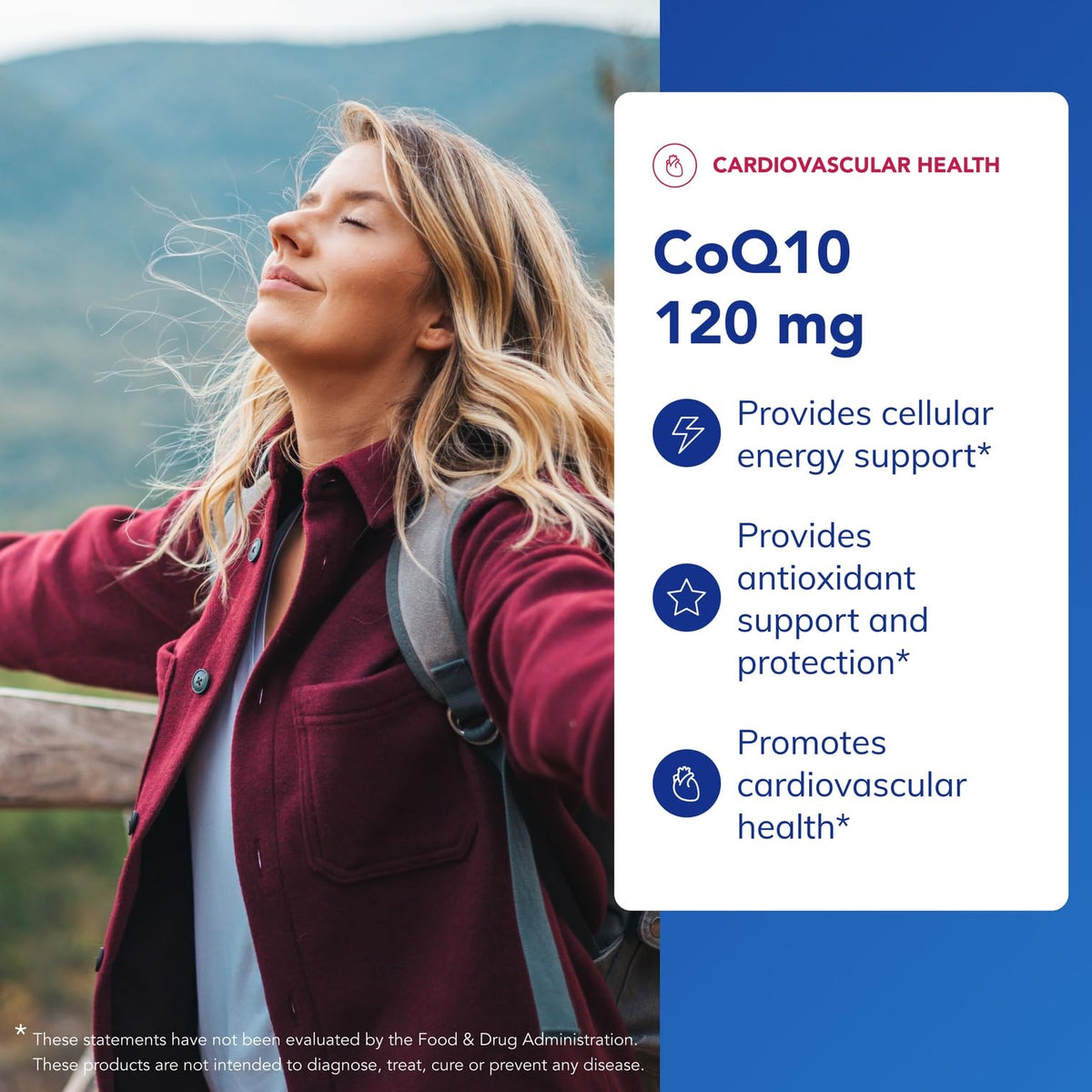 CoQ10 120 mg, 30 Capsules M797