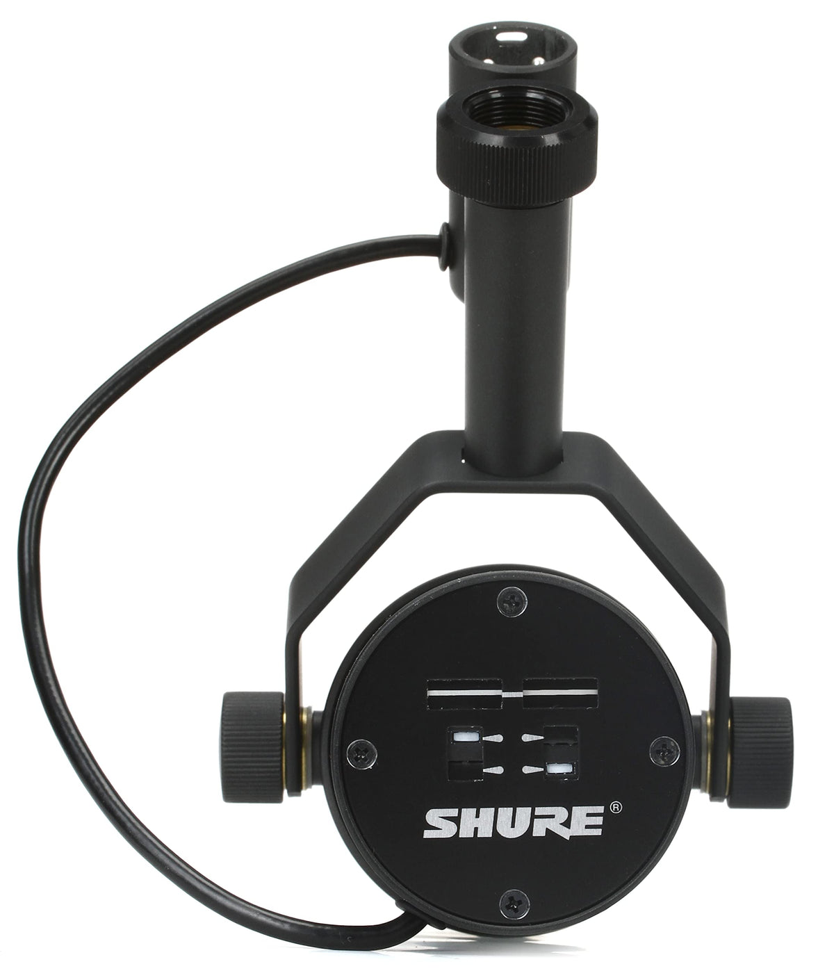 2 Person Podcasting Bundle with Dynamic Microphones, Headphones, XLR Cables, SD Card, Boom Arms, and Dust Cover T91378