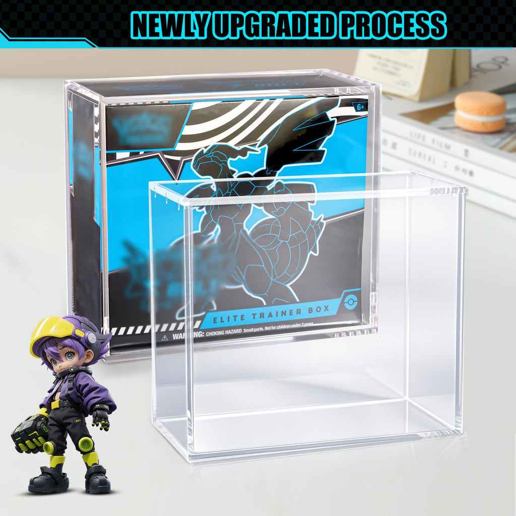 8mm+5mm Ultra Thick Stackable Acrylic Protector with Strong Magnets J301
