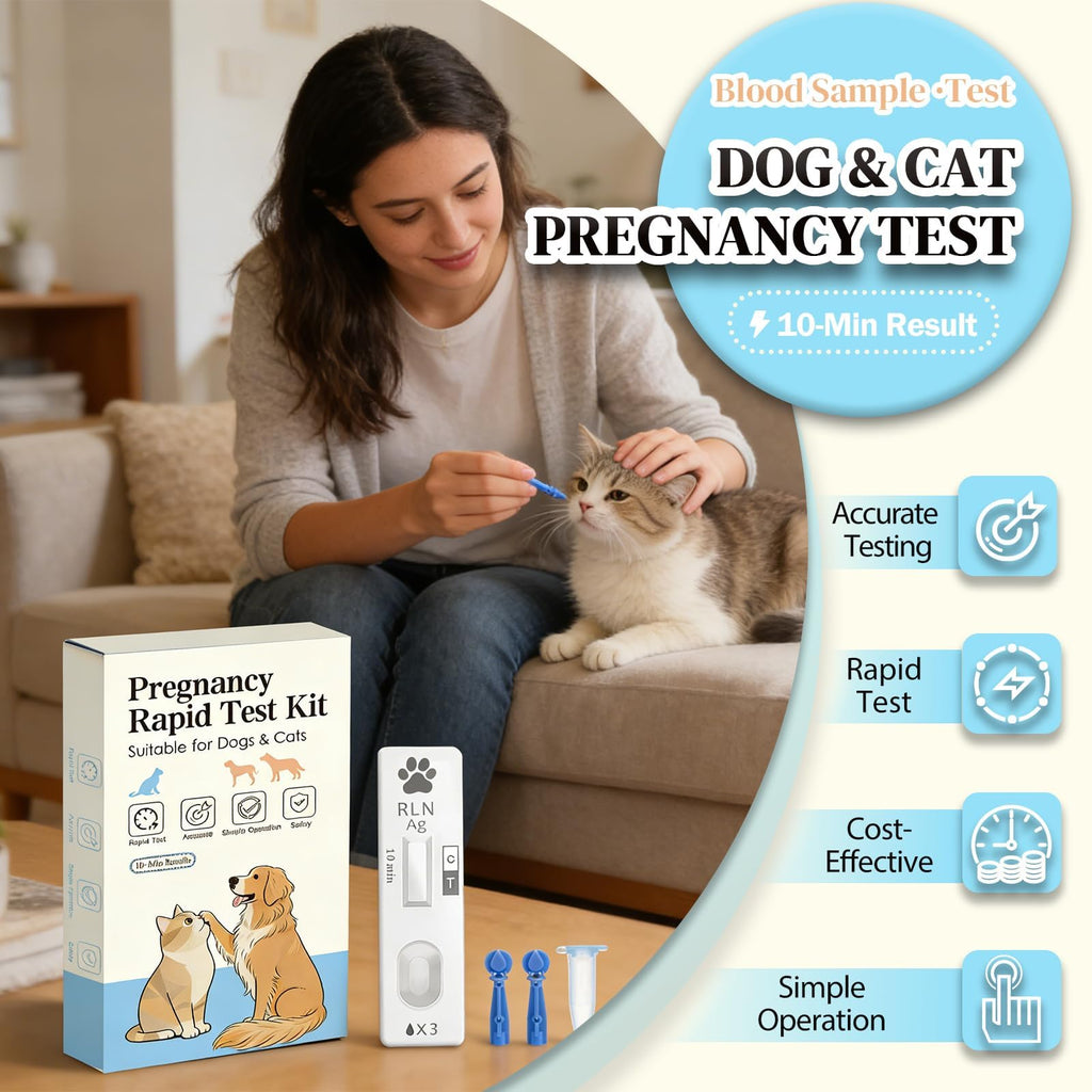 Dog & Cat Pregnancy Test Kit 1 Pack Blood Test Y1670