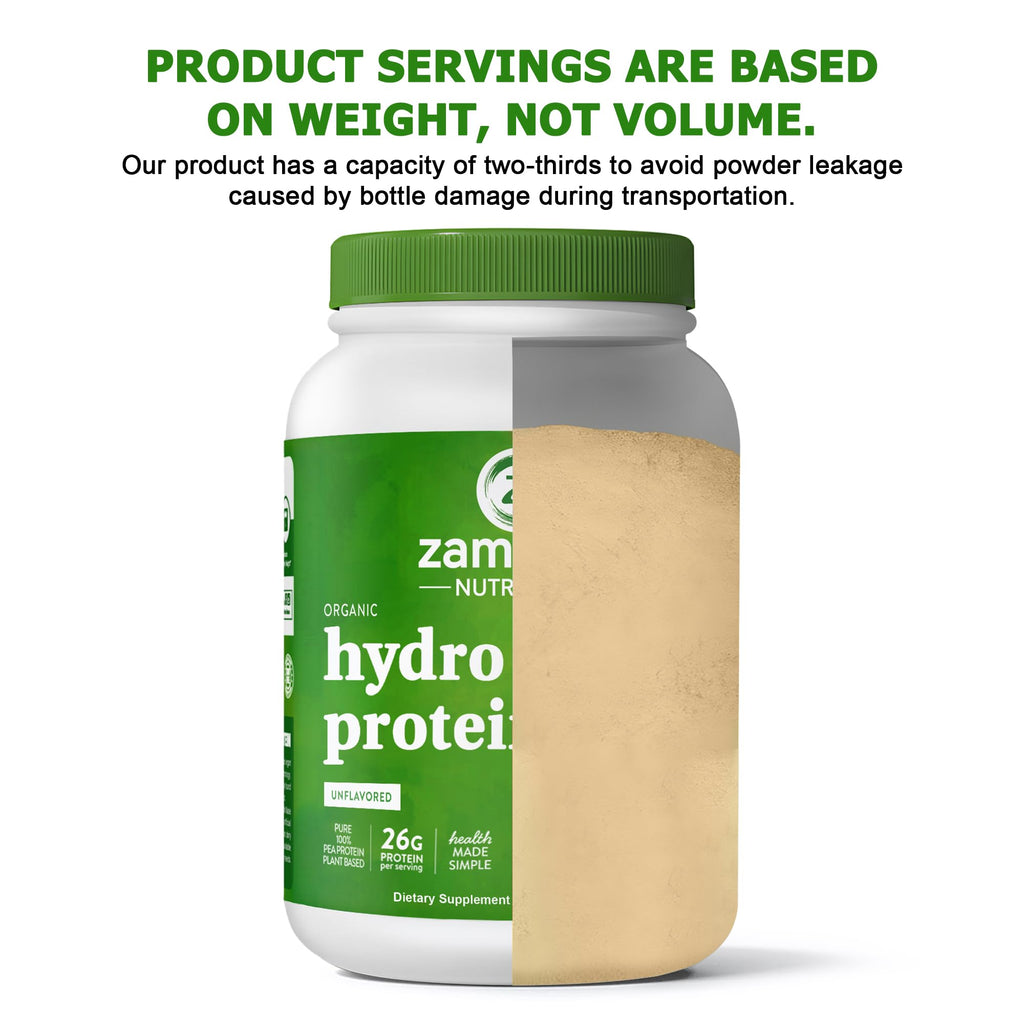 Organic Pea Protein Powder 2.62lbs W916091