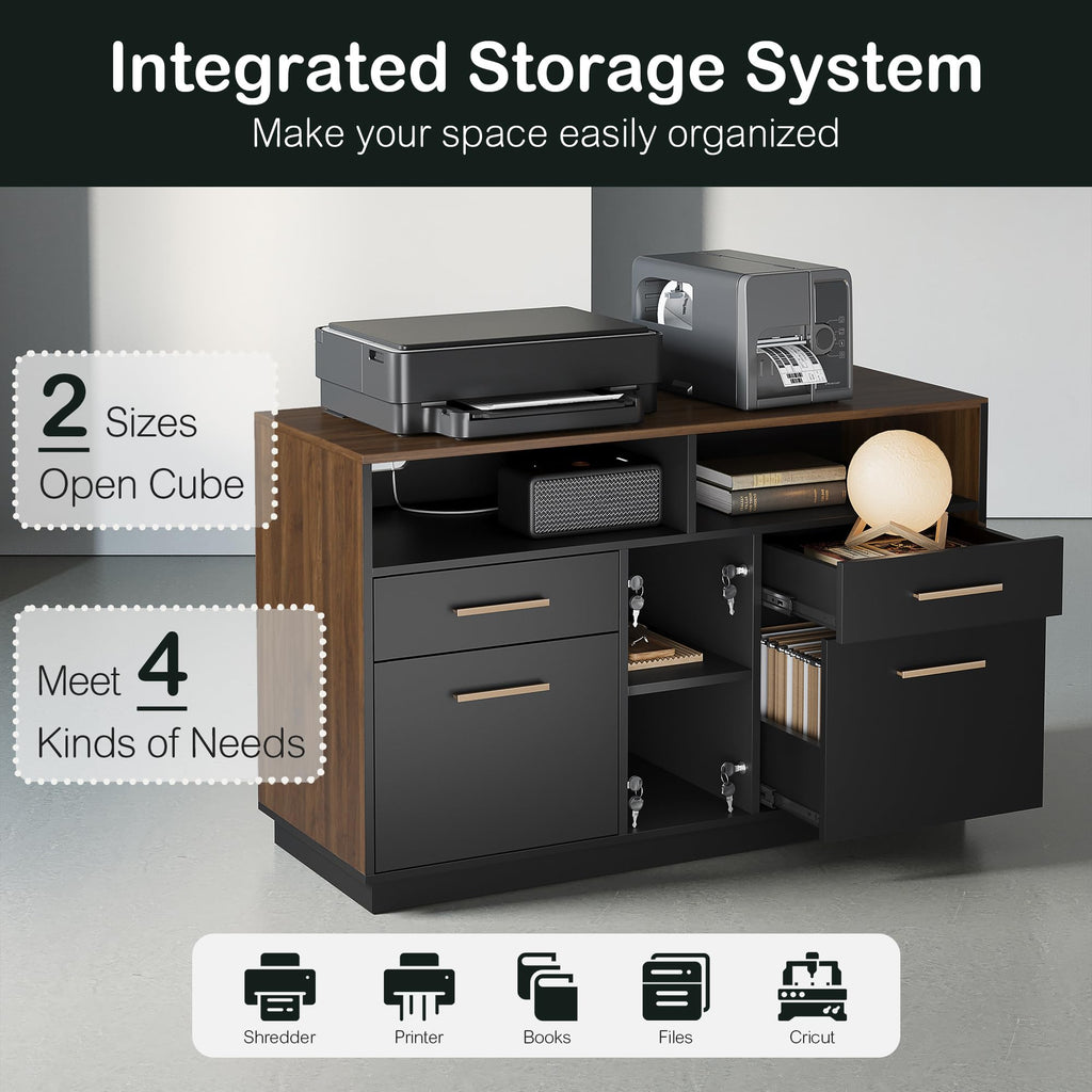 4 Drawer File Cabinet with Lock R1128