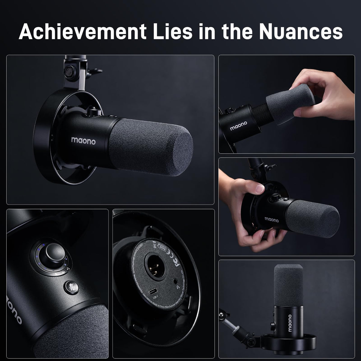 Dynamic XLR USB Microphone P5072