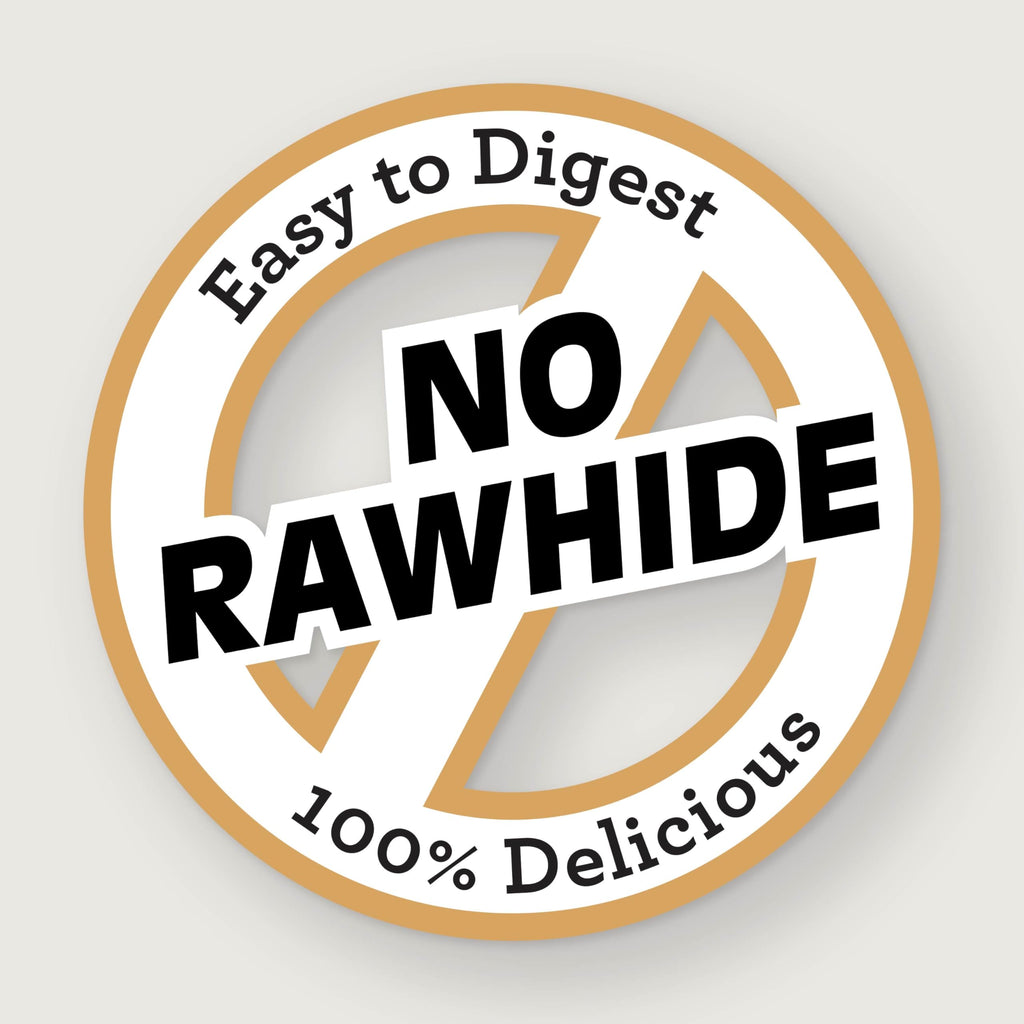 Peanut Butter Rawhide-Free Dog Treats 50 Count G547