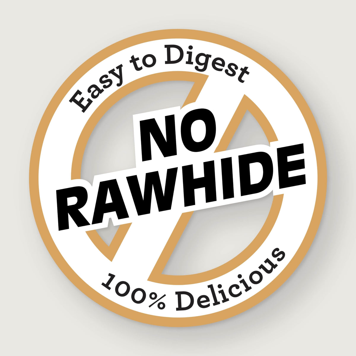 Peanut Butter Rawhide-Free Dog Treats 50 Count G547