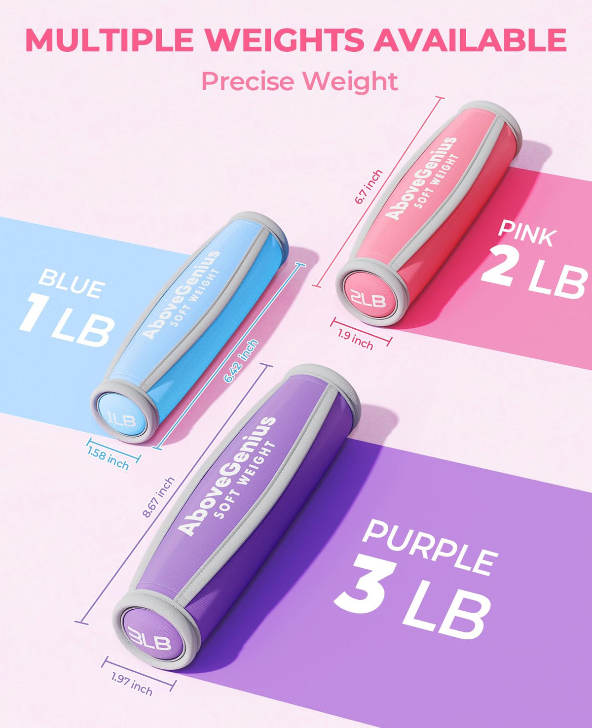 Soft Hand Weights Set T28309