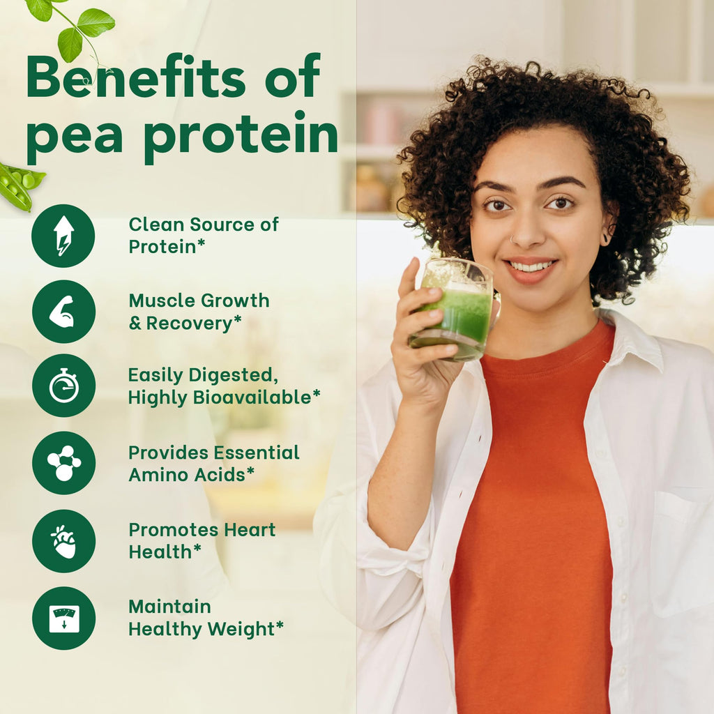 Organic Pea Protein Powder 2.62lbs W916091